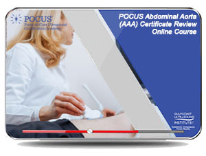 POCUS Abdominal Aorta (AAA) Certificate Review